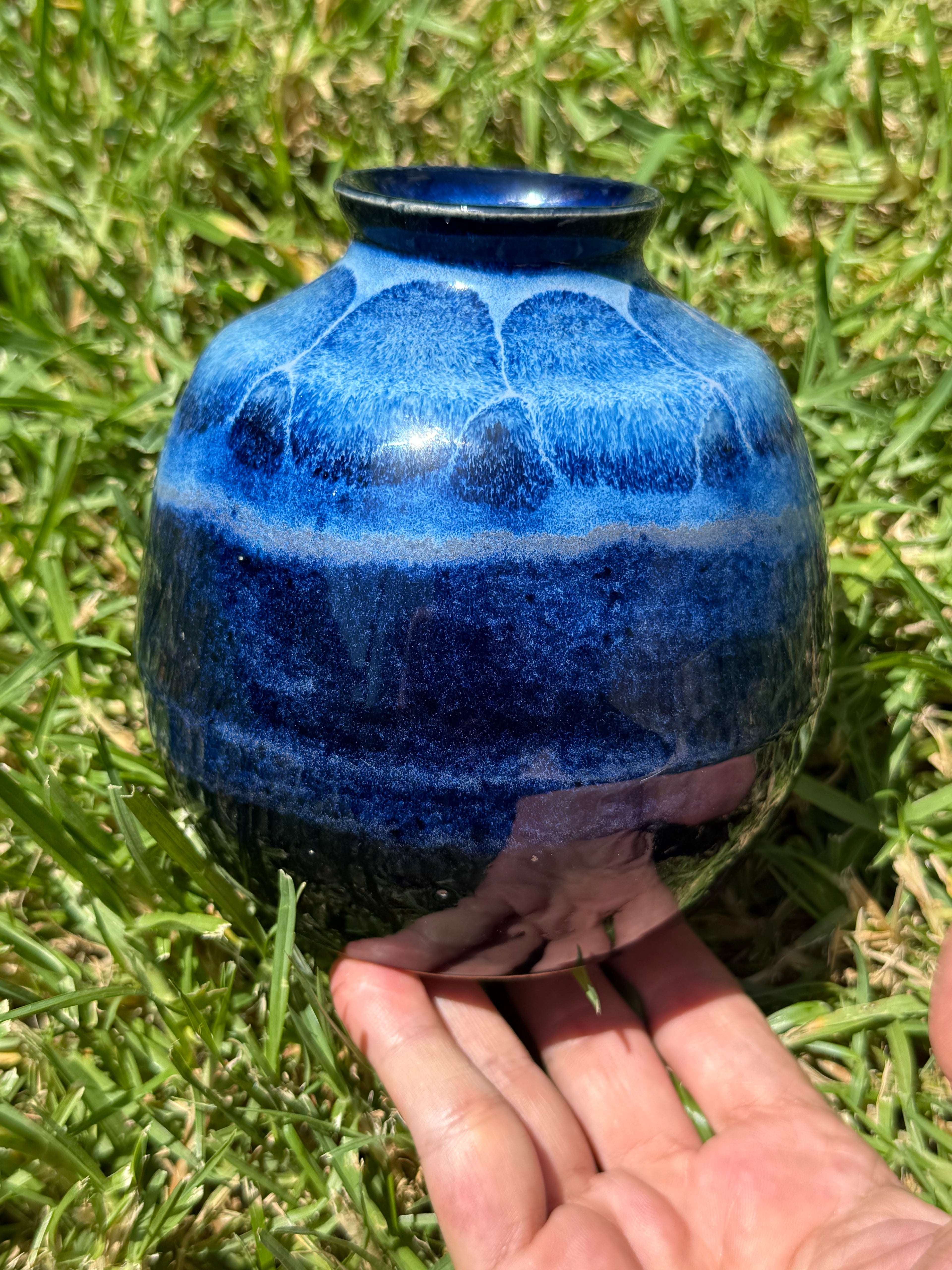 Frozen Pond Vase