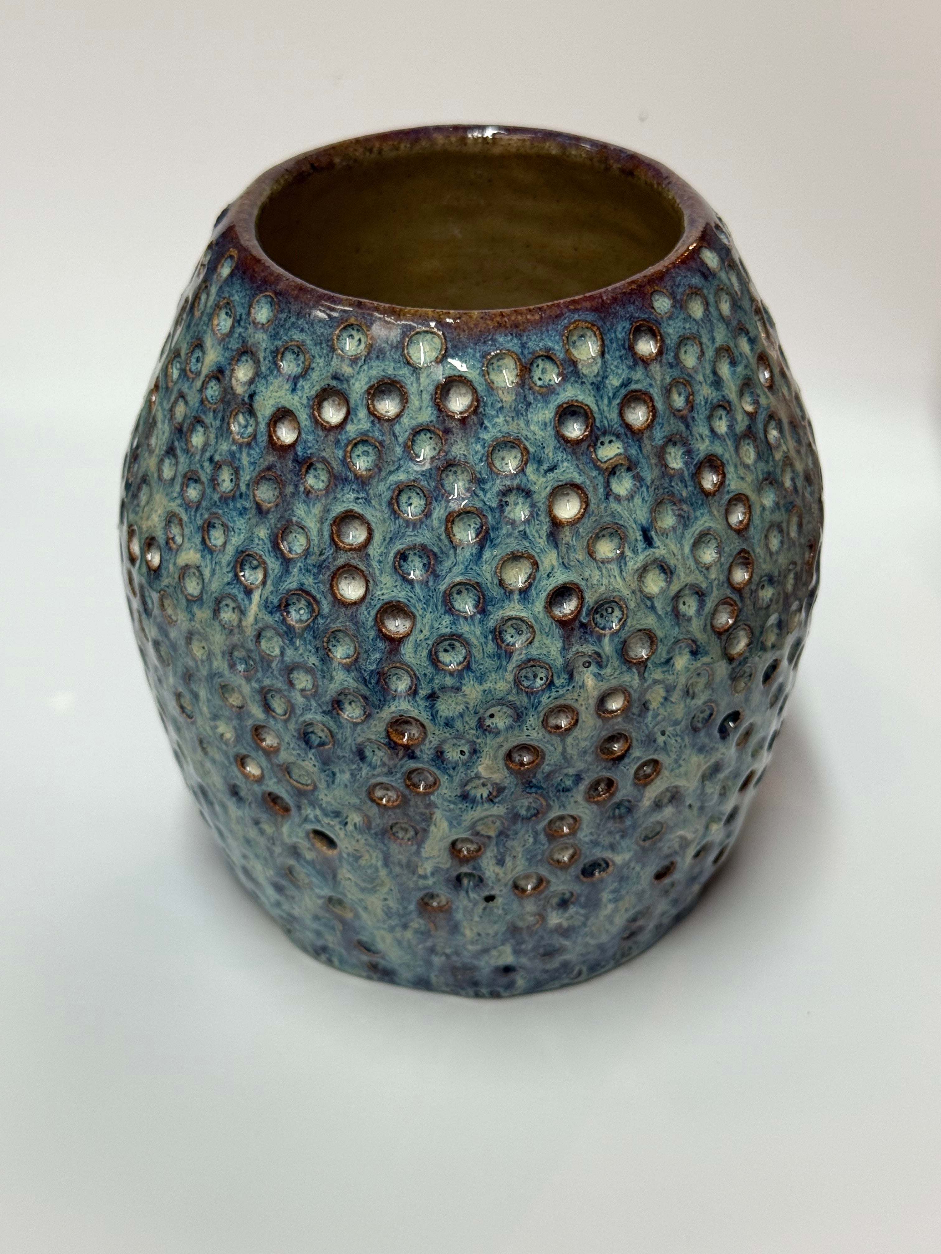Blue vase