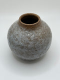 Crackled White Vase
